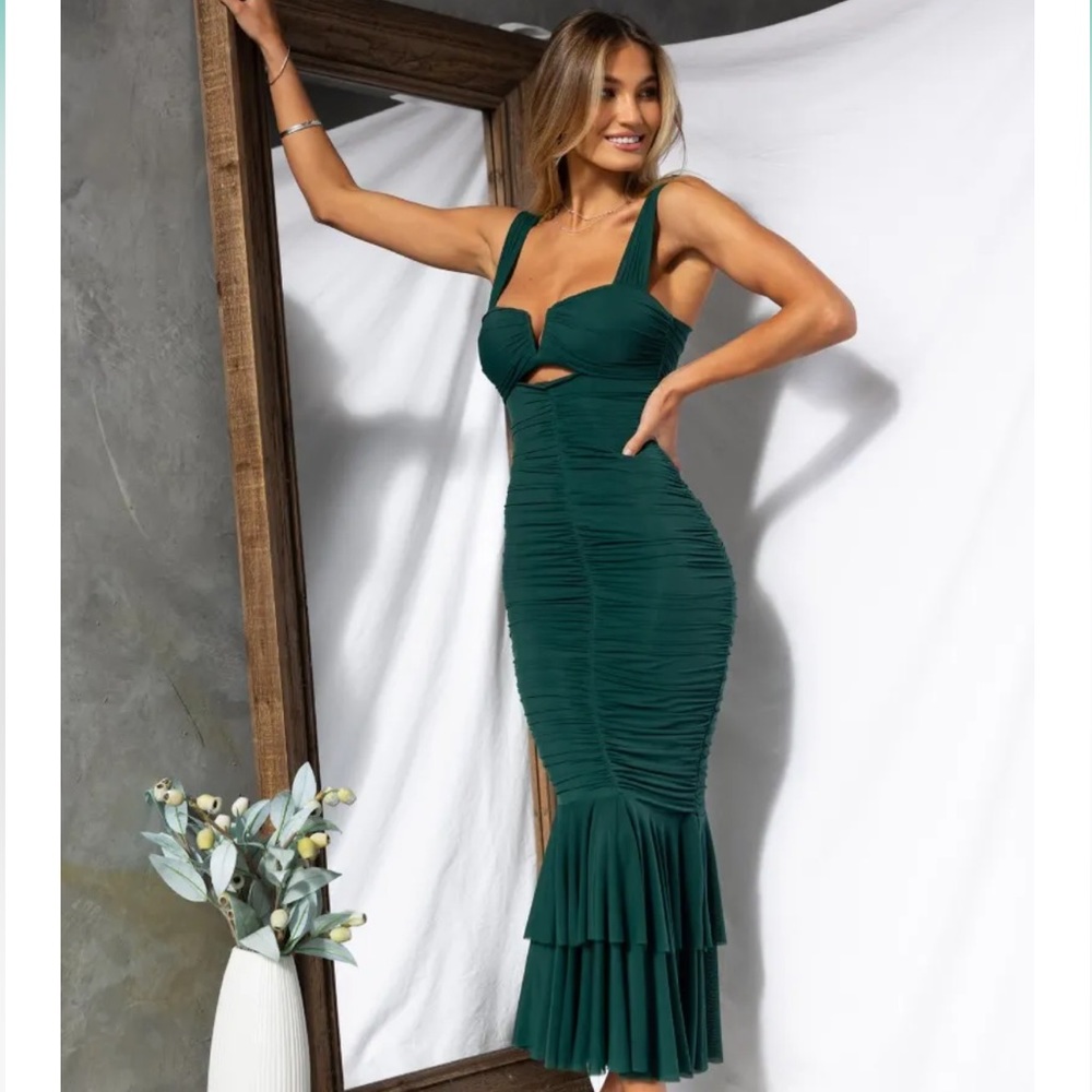 Amaroso Boutique Rosetta Maxi Dress NWT Size XS